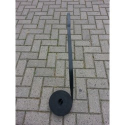 Rubber strip 120 x 2 mm