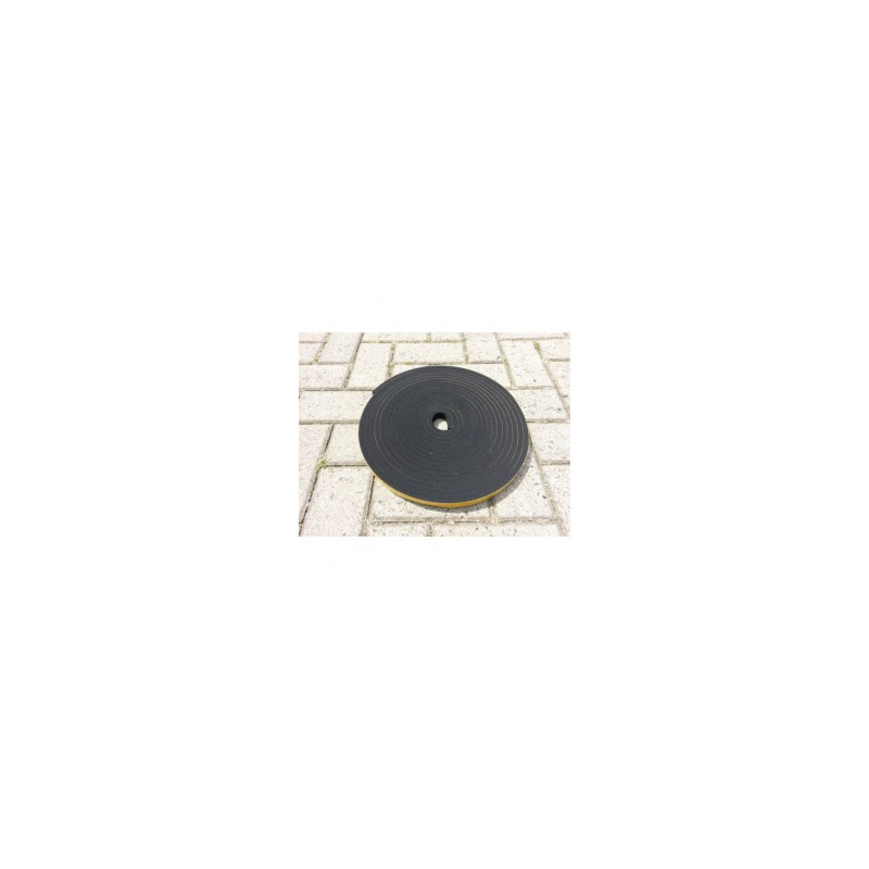 25x2 Zachte rubber strip EPDM