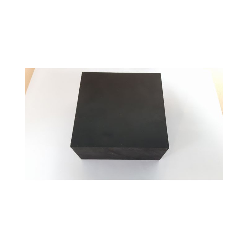 Massief SBR rubber Blok 15x15x2 cm 1 stuk.