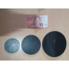 rond rubber plaatje diameter 15 cm 7 mm dik